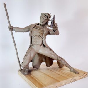 Escultura do Aluno Marcos Toshio Desafio Arcádia 3D
