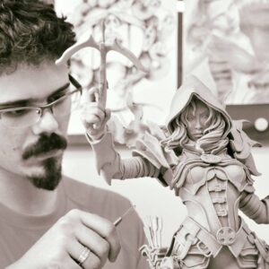 Escultor Bruno Moss Arcádia 3D