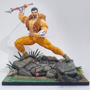 Escultura Kraven Gustavo Monteiro Arcádia 3D