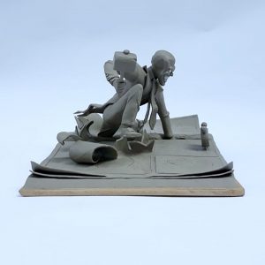 Escultura em Clay do Aluno Anderson Silva | Desafio Arcádia 3D