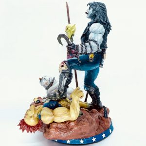 Escultura Lobo e Dawg Mauricio Madureira Arcádia 3D
