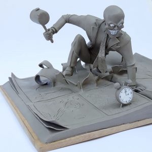 Escultura em Clay do Aluno Anderson Silva | Desafio Arcádia 3D
