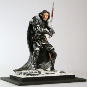 Escultura Jon Snow Rodrigo Pellegrini Arcádia 3D
