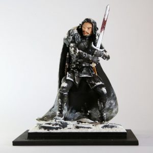 Escultura Jon Snow Rodrigo Pellegrini Arcádia 3D