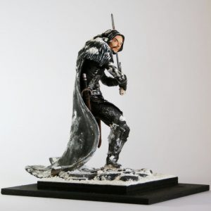 Escultura Jon Snow Rodrigo Pellegrini Arcádia 3D