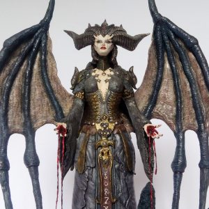 Escultura Lilith Diablo Tiago Boito Arcádia 3D