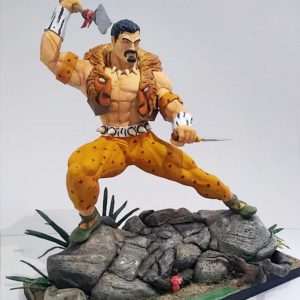 Escultura Kraven Gustavo Monteiro Arcádia 3D