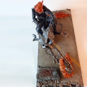 Escultura Motoqueiro Fantasma Marcos Oliveira Arcadia 3D