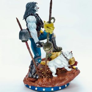 Escultura Lobo e Dawg Mauricio Madureira Arcádia 3D
